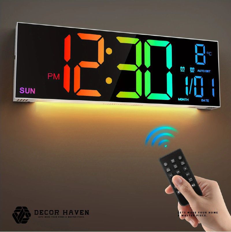ساعت دیواری دیجیتالی